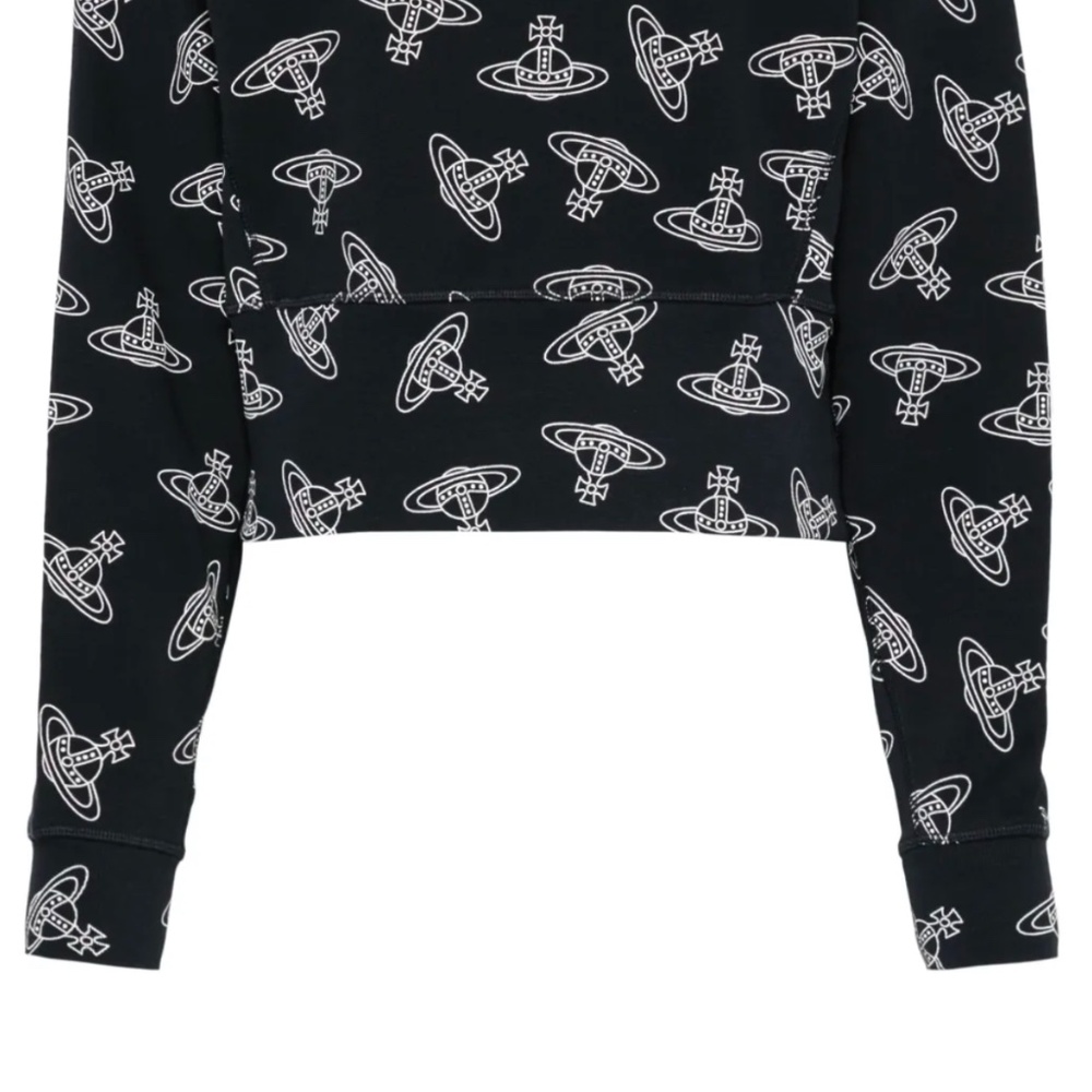 Vivienne Westwood Embroidered Orb Sweatshirt SZ M BNWT - Picture 11 of 16